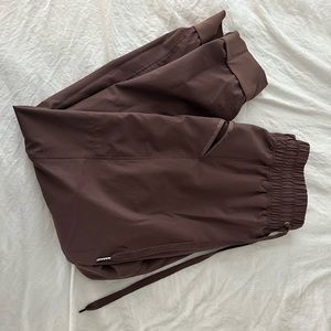 plum colored sweatpants